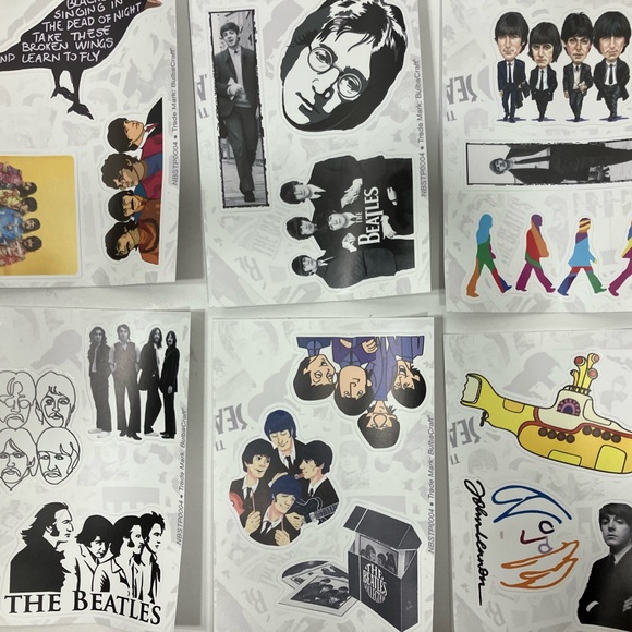 The Beatles Sticker Set - Picture 5 of 14